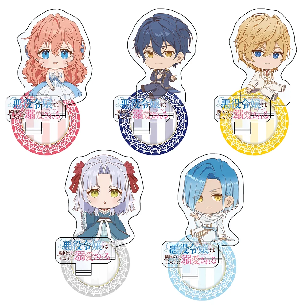 

10CM ”The Villainess Is Adored by the Prince of the Neighbor Kingdom“Acrylic Stand Tiararose Lapis Clementille Decorative gift