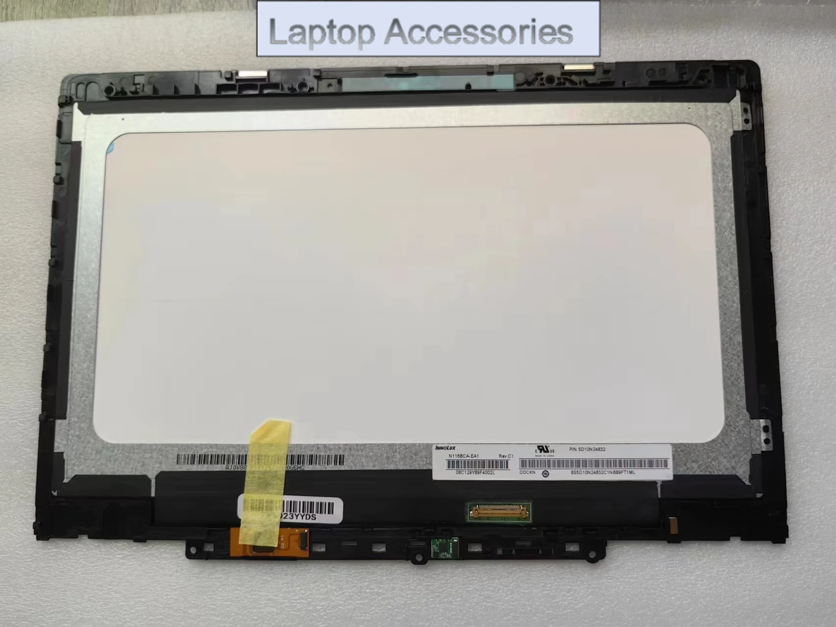 

Сенсорный экран F для Chromebook LENOVO 300e 2-го поколения AST 81MB 81QC 82CE MTK ЖК-дисплей в сборе с дигитайзером панель дисплея безель 5D10T95195