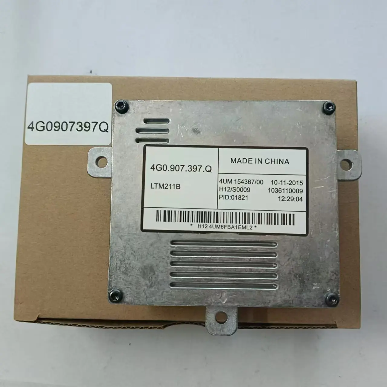 

Новый 4G0907397Q подходит для ксеноновых фар Audi A6L A7 C6 Q3, модуль драйвера светодиодных дневных ходовых огней.