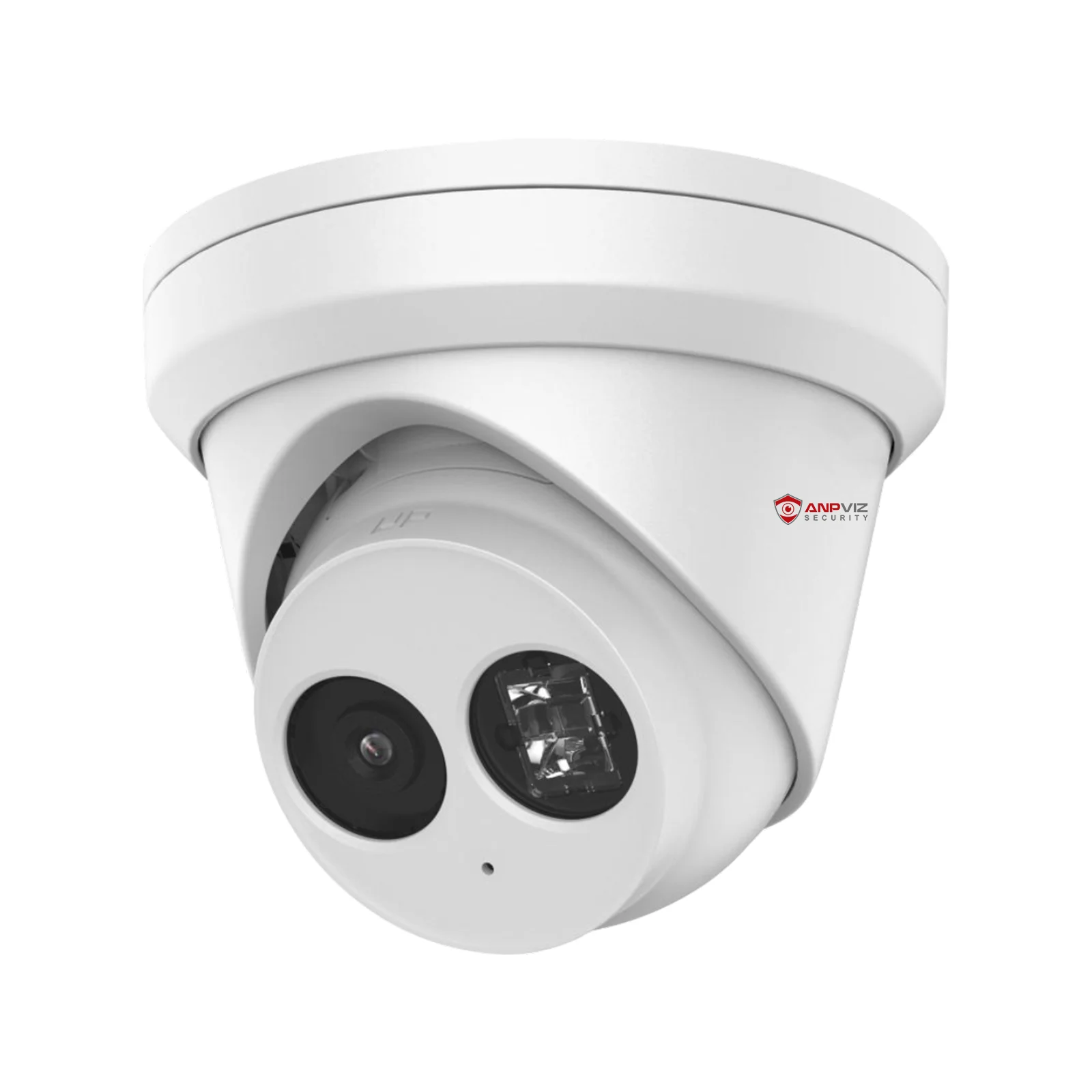 

Anpviz OEM DS-2CD2383G2-IU Turret 4K PoE IP Camera Perimeter Protection Starlight AI Human/Car Detection Built-in Mic H.265+ WDR