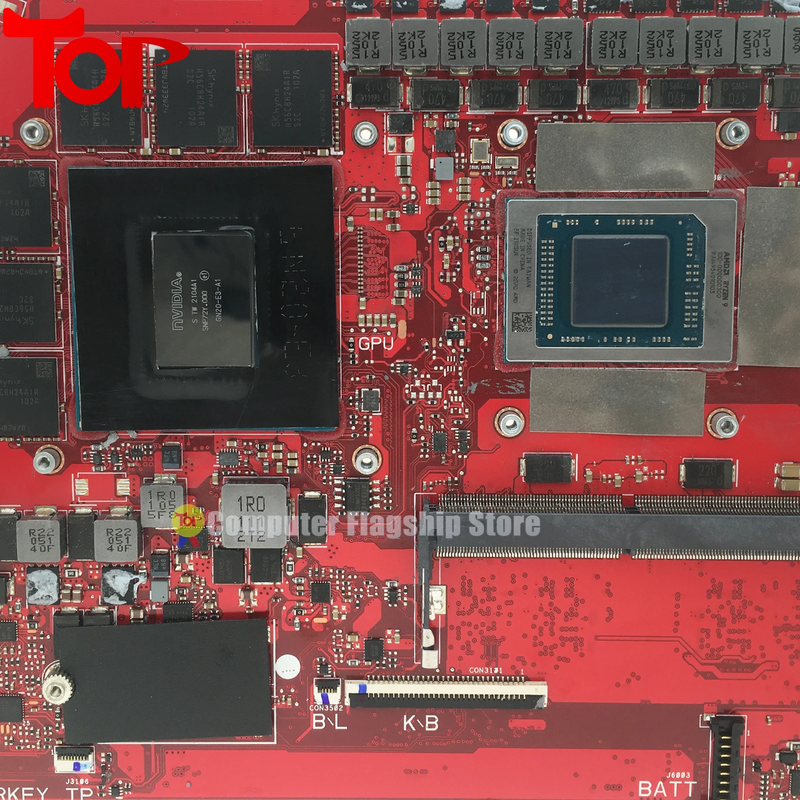 Материнская плата KEFU GA401Q для ASUS GA401QM GA401QC GA401QE GA401QEC, материнская плата для ноутбука R5 R7 R9 RTX3060/V6G RTX3050/RTX3050Ti-V4G