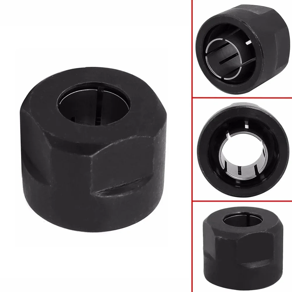 Pinça Chuck Adaptador para Makita 3612 Máquina De Gravura, Roteador Elétrico Bit Pinças, Porca Plunge, 12.7mm Centro Buraco, 1/2"