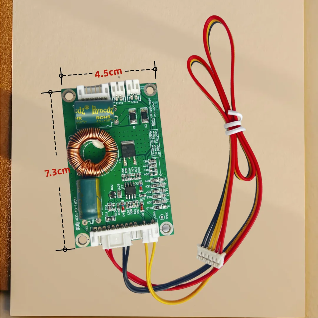 DC40V-165V 32 polegadas a 60 polegadas / 19 polegadas a 65 polegadas placa de alimentação LED de corrente constante para retroiluminação de TV LCD / placa de boost / placa de retroiluminação de TV