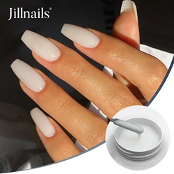 Jillnails Liquid Builder Nail Extension Gel Nails Milky White Quick Building 50g