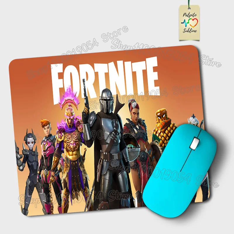 Game Fortnites Small Mouse Pad Deskmats Anime Gaming Mousepad  E-Sport Gamer PC Non-slip Keyboard Pad Office Computer Desk Mat view 5