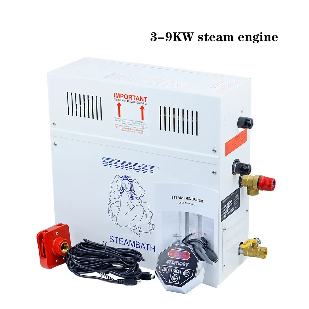 

Steam Generator 220V/380V Home Steam Maker Machine Sauna Bath SPA Steam Shower Digital Controller Mist Making Machine