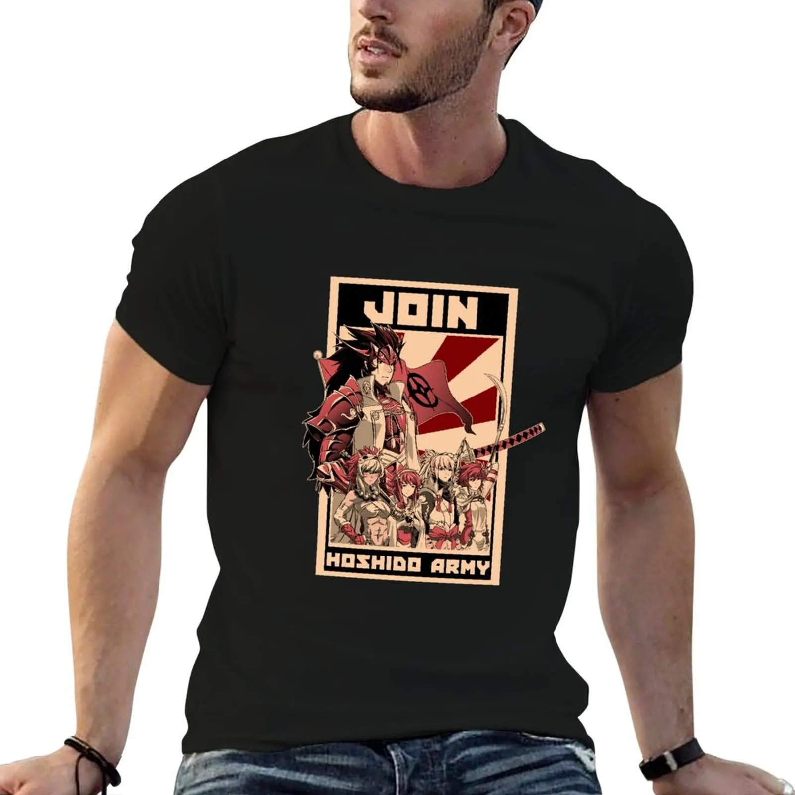 

Join Hoshido! T-Shirt man t shirts for men cotton tshirt 100% printed t shirts for man T-shirt