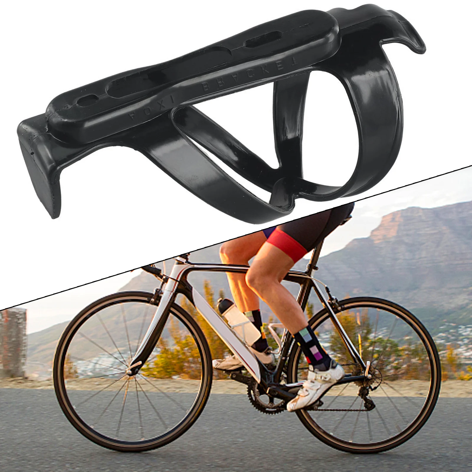 Bike Water Bottle Holder Lightweight And Strong Bicycle Water Bottle Cage Bracket For Road Mountain Bikes Accessories 5 Colors - zdjęcie 1
