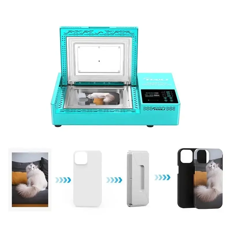 TUOLI TL-X9 2 In 1 Layer Mold for iP7 8 X 11 12 13 14 15 16 Pro Max Phone Case 3D Sublimation Printing Machine Phone Case Mold