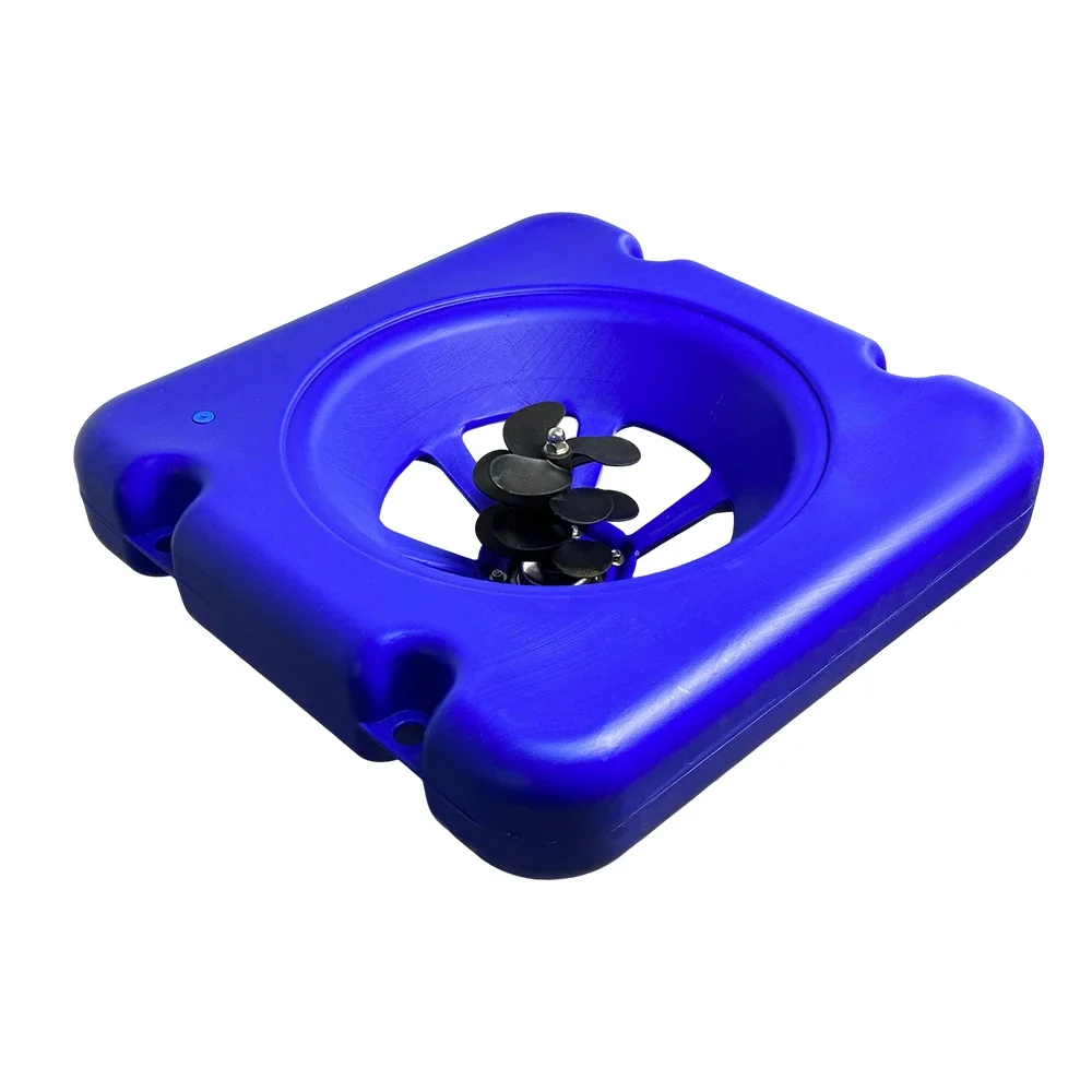 Aquaculture machine dissolved oxygen splash aerator floating fish pond solar aerator fish farm surface surge pump - Image 3