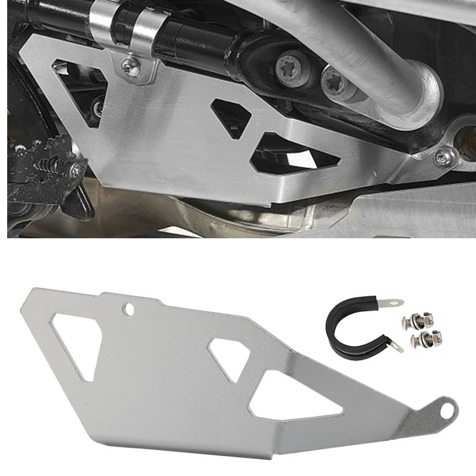 

For BMW R1250GS/R1200GS/ADV 2013+ Motorcycle Flap Control Exhaust Valve Protection Guard Plate Cover