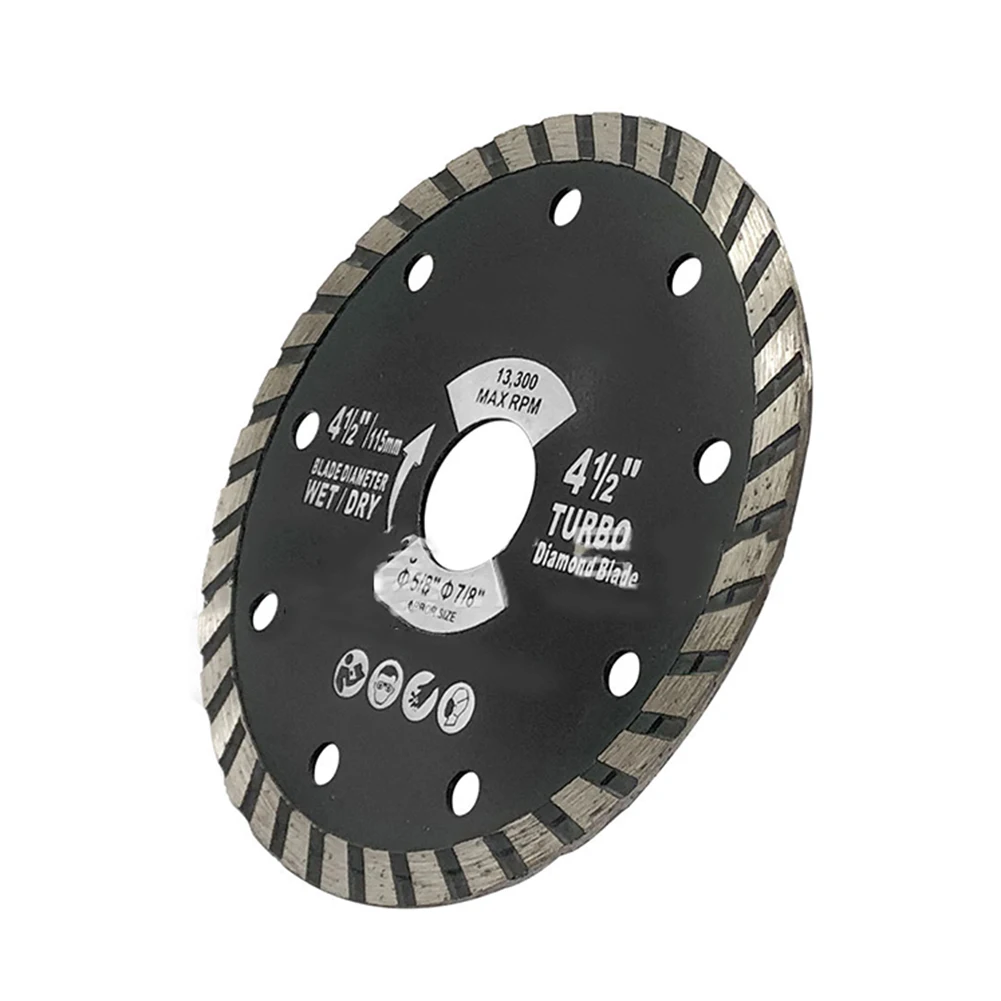 Como imagen de diámetro Mm disco de corte de diamante azulejo hoja Turbo disco de corte de ladrillo placa de ladrillo de piedra corte rápido Mm