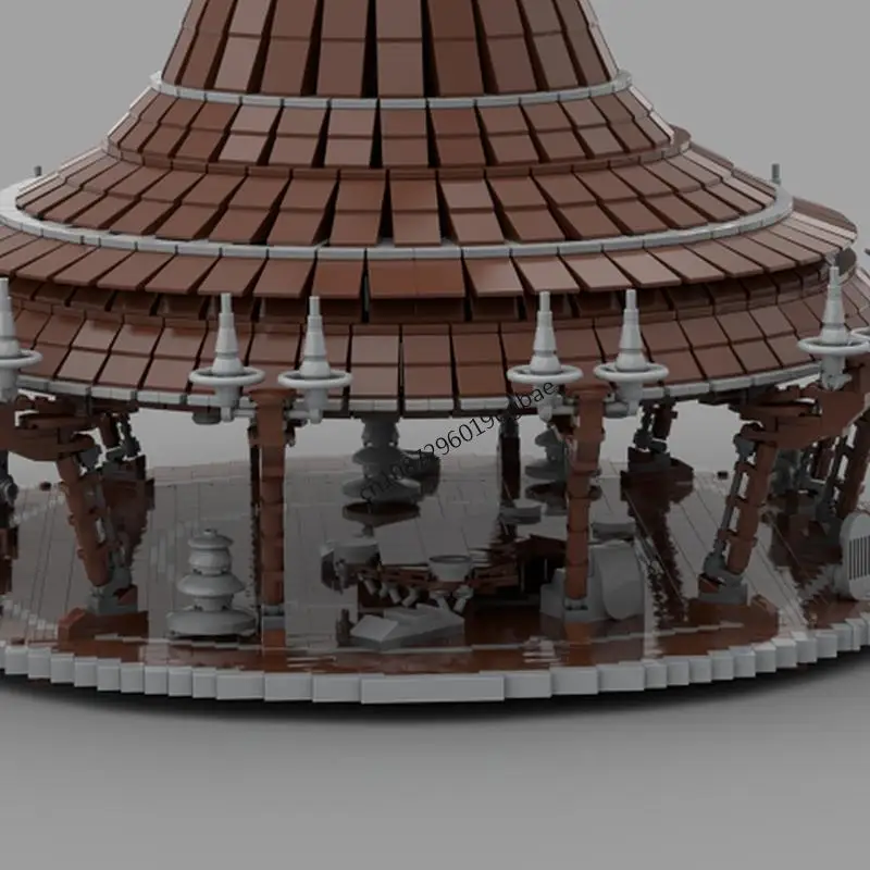 New 3641Pcs Famous Star Battle Movie Moc Wookie Tree House Revenge Model Custom Puzzle Diy Creative Ideas Kid Toys Birthday Gift