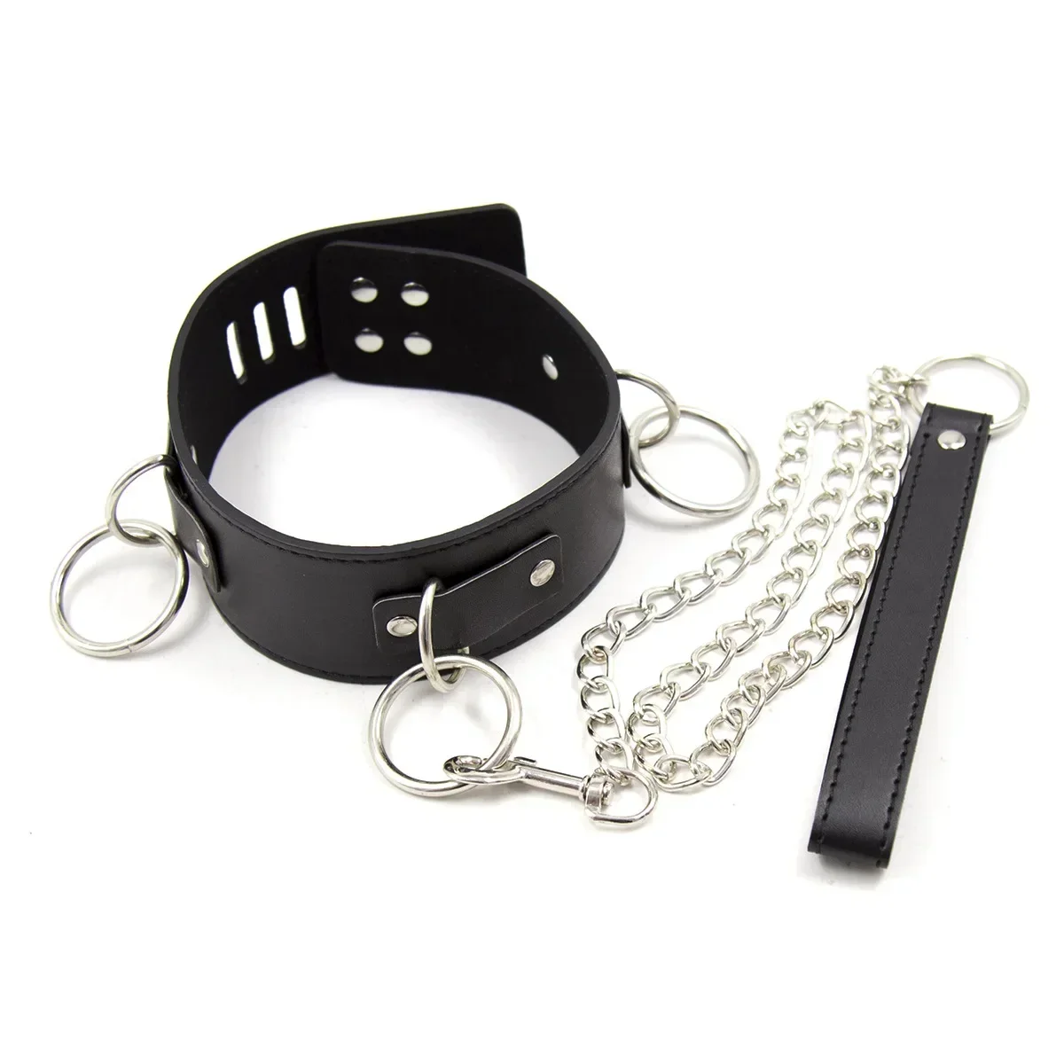 المثيرة Bdsm الجنس لعب ياقة جلدية عبودية حزام مع القيود الرقيق ألعاب الكبار يمزح للنساء الأزواج