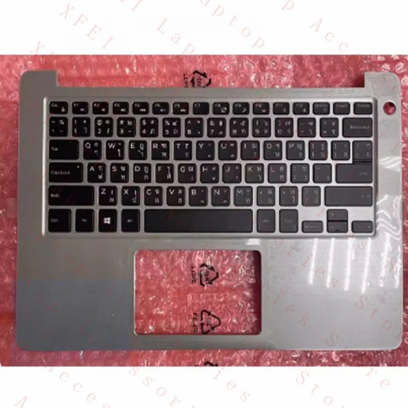 

F Keyboard Palmrest Keyboard Frame w Thai Keyboard 026 For Dell 13 5000 5370 v5370