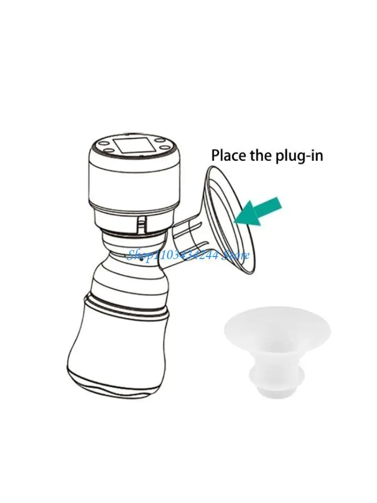 

Удобная силиконовая вставка для фланцевой вставки для преобразования фланца молокоотсоса