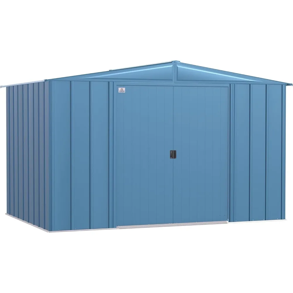 

Sheds 10' x 7' Outdoor Steel Storage Shed, Blue