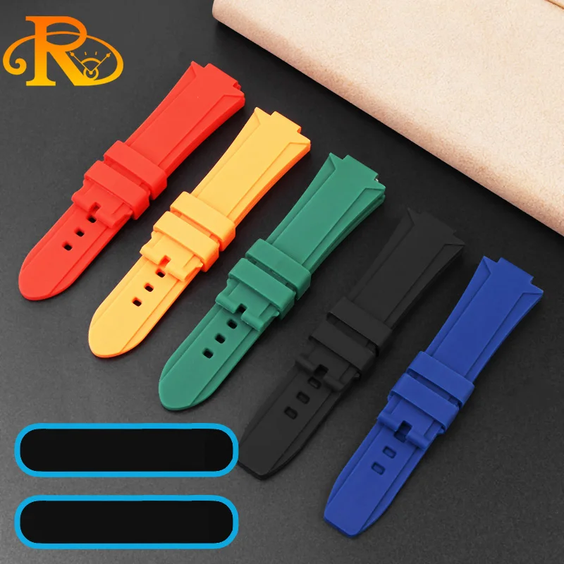 Convex silicone bracelet for CASIO G-Shock GST-B400 GST-B200 series rubber watchband accessories watch strap 24*14mm 24*16mm