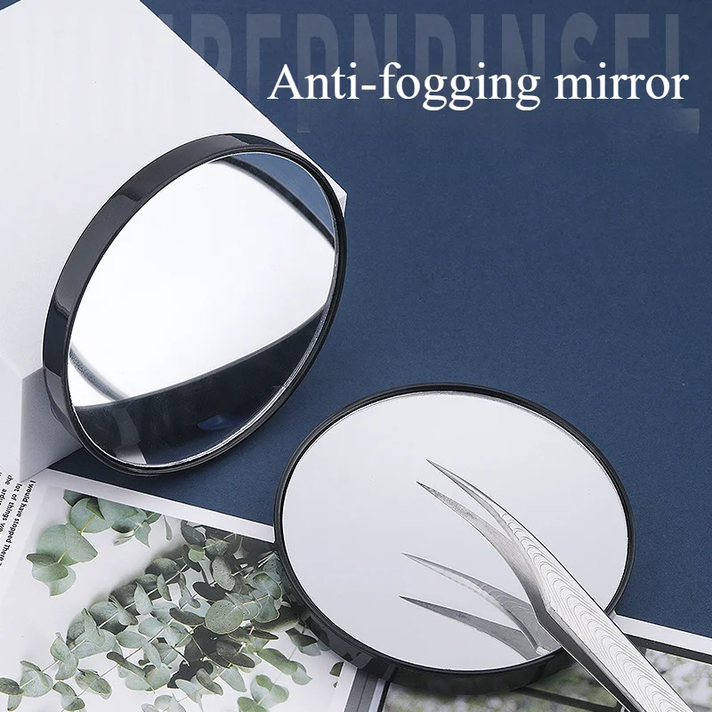 10PCS 5 Times 10 Times Magnifying Glass Small Round Mirror with Suction Cup Makeup Mirror 8.8cm Diameter Handheld Magnifier