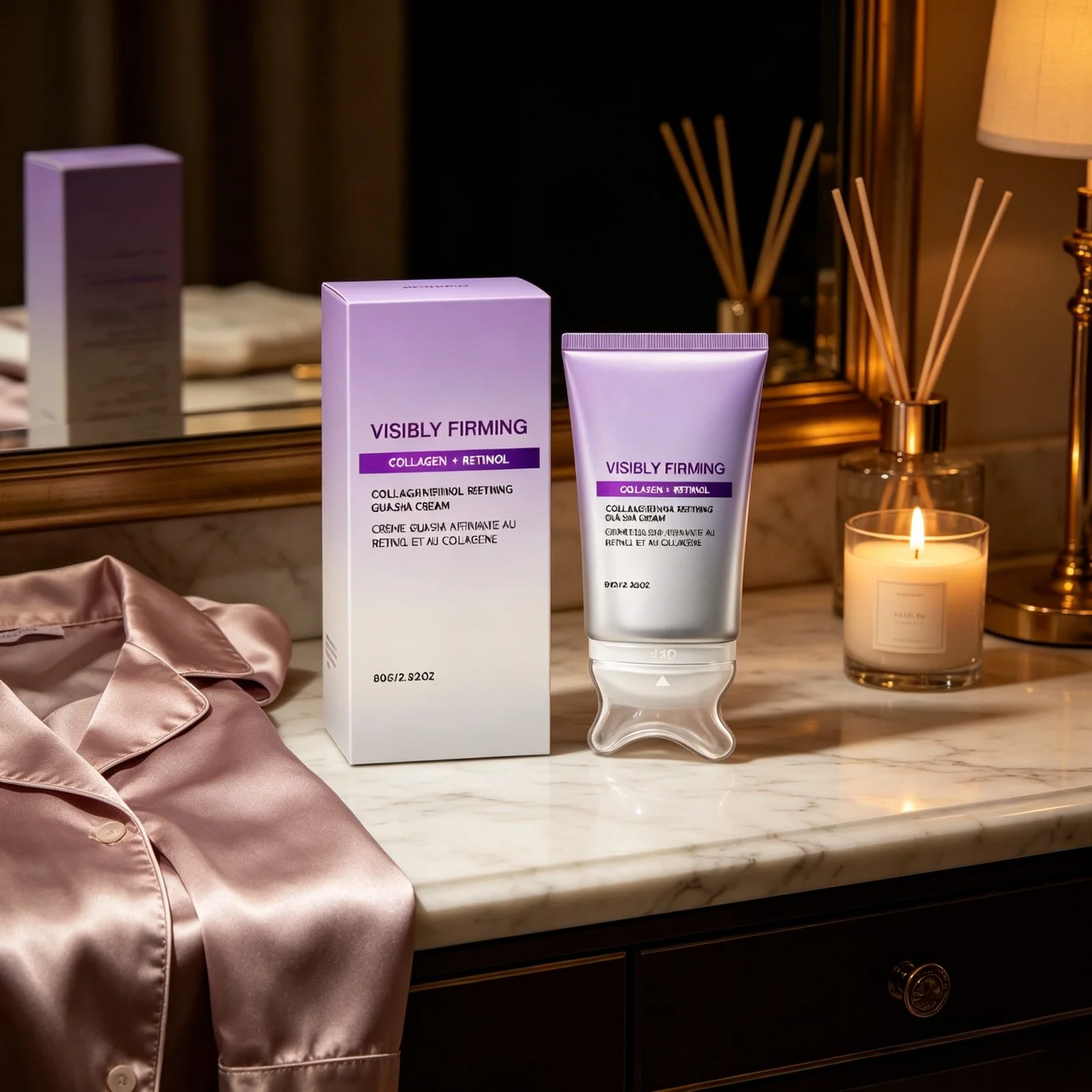 Retinol Collagen Cream Gua Sha - đánh giá và giá Coenzyme Q10 Cream