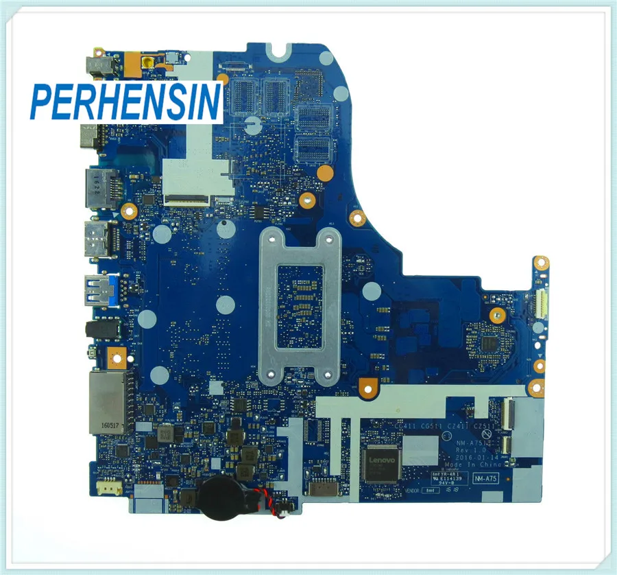 FOR Lenovo 510 15ISK 510-15ISK Mainboard NM-A751  i5-6200U 940MX 4GB 2 100% Test OK Free Shipping