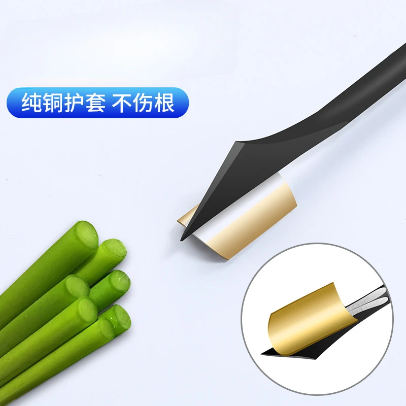 Нож для сбора ростков чеснока и мха, устройство для накачки чеснока, инструменты для вытягивания и очистки мха для сбора саженцев