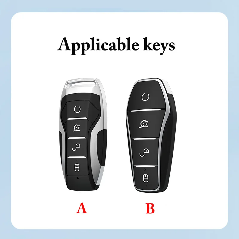 TPU Car Key Case Cover For BYD Han Ev Tang Dm/Qin PLUS/Song Pro/MAX/Yuan Dolphin E2 Protector Auto Key Car Accessories