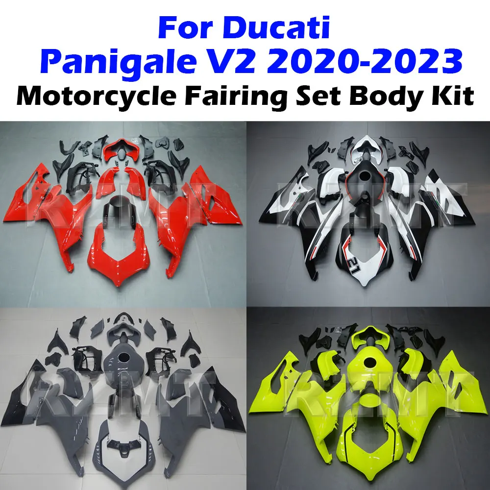 Kit Carene Moto per Ducati Panigale V2 2020-2024, Set Carrozzeria, Accessori per Iniezione a Guscio