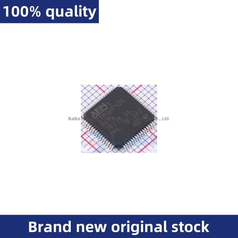 

10pcs/lot STM32F405RGT6 SMT LQFP-64 microcontroller chip original genuine in stock