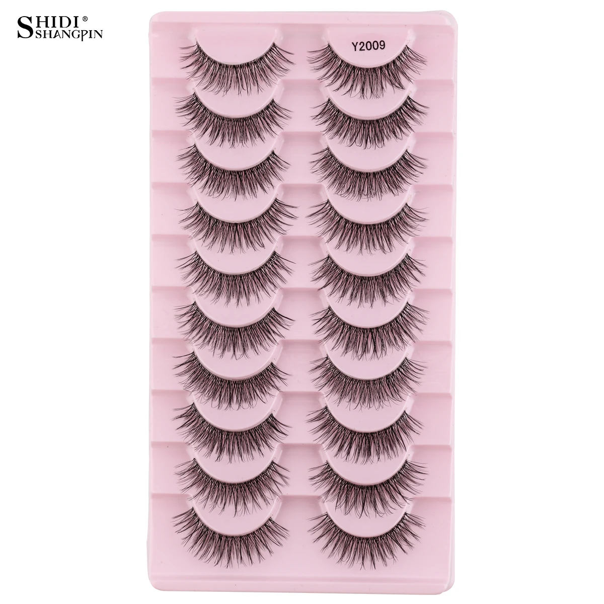 3/10 Pairs Mink False Eyelashes, Natural Fluffy Look