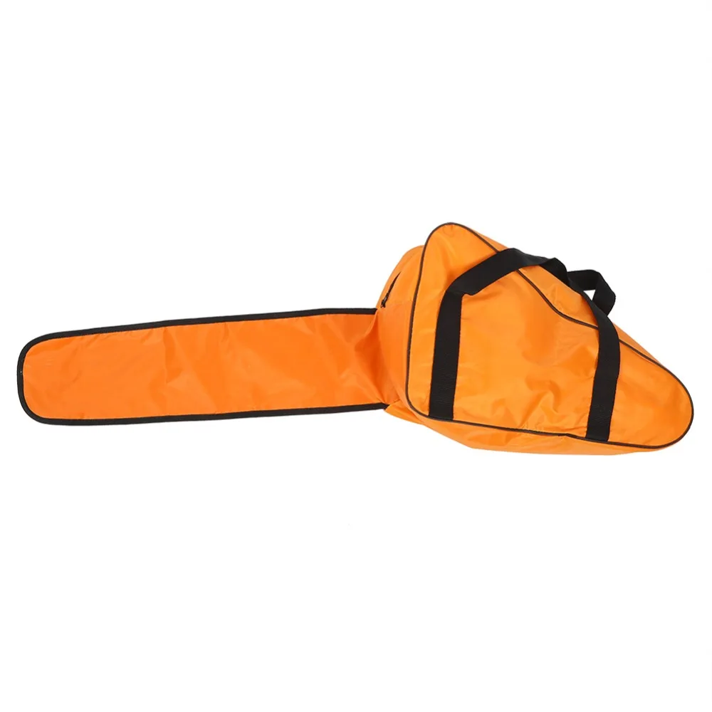 Waterproof Oxford Fabric Chainsaw Carrying Bag Handle Shoulder Strap Chainsaw Storage Bag Long Zipper Design