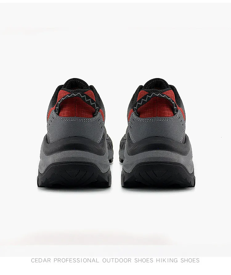 RAN Wanderschuhe Herren Trekking-Sneaker Rutschfeste Freizeitschuhe Knöchelhohe Damen Outdoor-Sportschuhe Dämpfung Leichtgewicht Taktische Stiefel – Detail 23