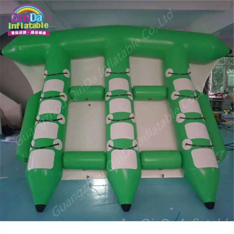 6 Persons Inflatable Flying Fish Tube Towable,inflatable Flying Fish Banana Boat,Inflatable Towable Flying Fish Water Sports