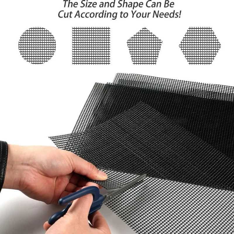 Round Mesh Drainage Screens for Flower Pots, Prevent Soil Loss, Ideal for Bonsai Gardening, Gasket, Plant Drainage Screens