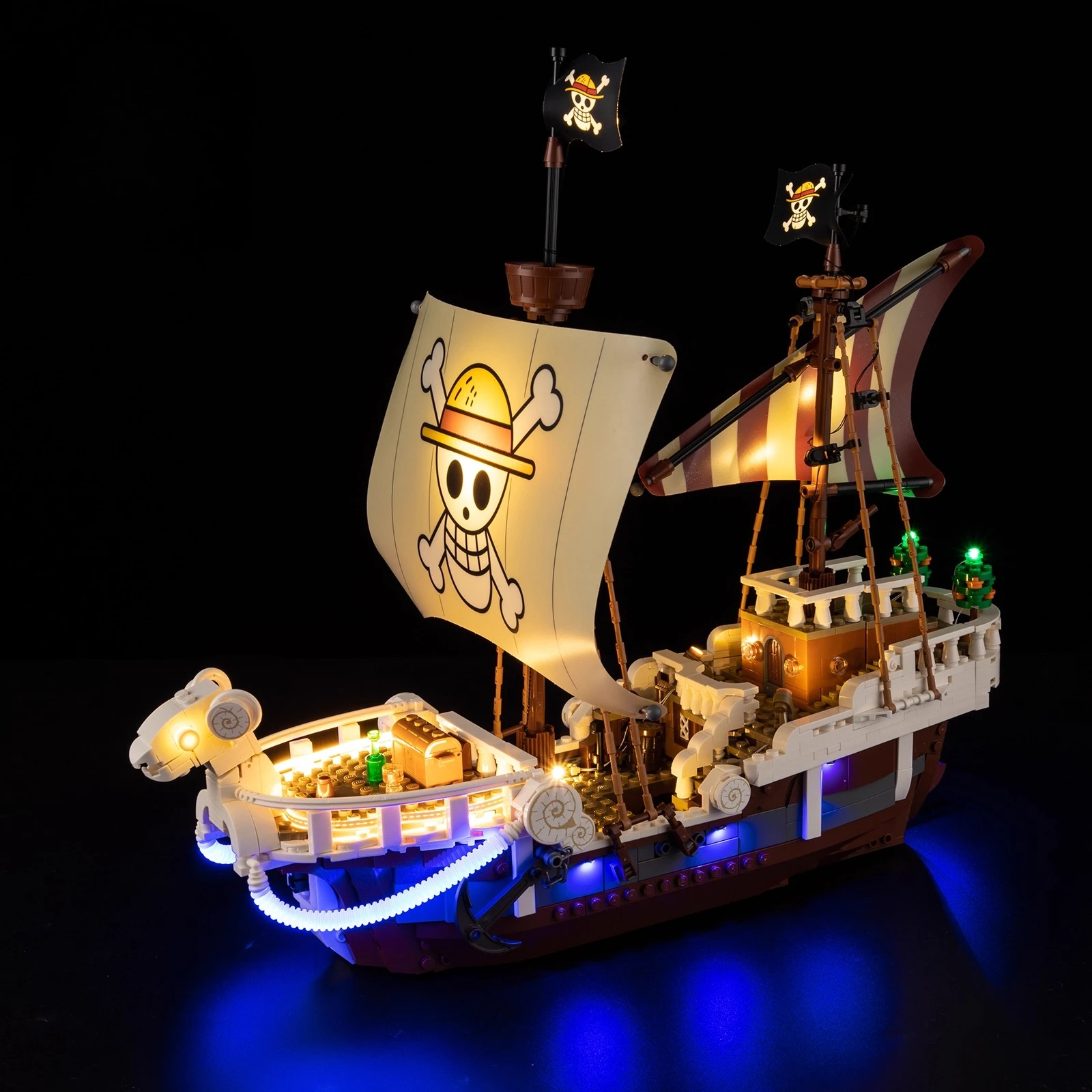 

LED Lighting Set Suitable for LEGO The Going Merry Pirate Ship 75639 LED Building Blocks DIY Lamp Toys(Not Include Model Bricks)