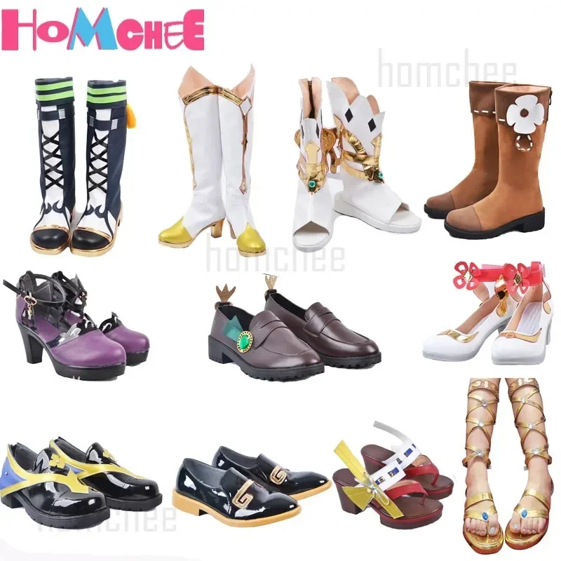 Anime Game Venti Shoes Yae Miko Hutao Nahida Chongyun Layla Cosplay Shoe European size 35-43