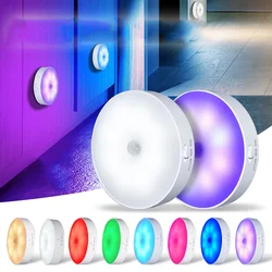BANDIAN LED Smart Human Body Sensor Night Lights Emergency Automatic Lighting USB Charging Wireless Magentic Suction LED Lights