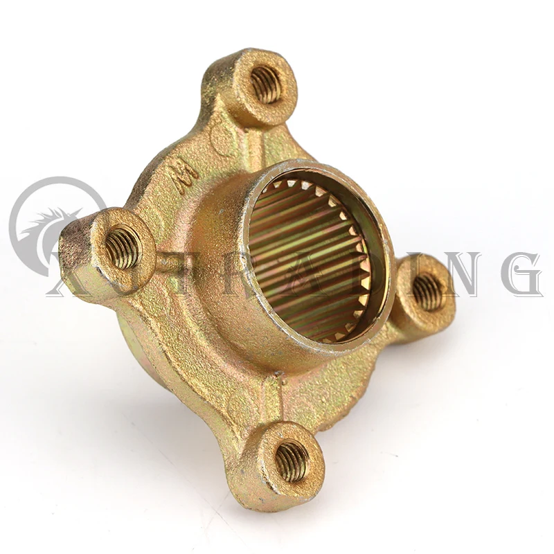 

28T 28 зубьев, ступица звездочки заднего тормозного диска для China110cc 125cc 150cc ATV Go Kart Buggy, запасные части для электрического квадроцикла