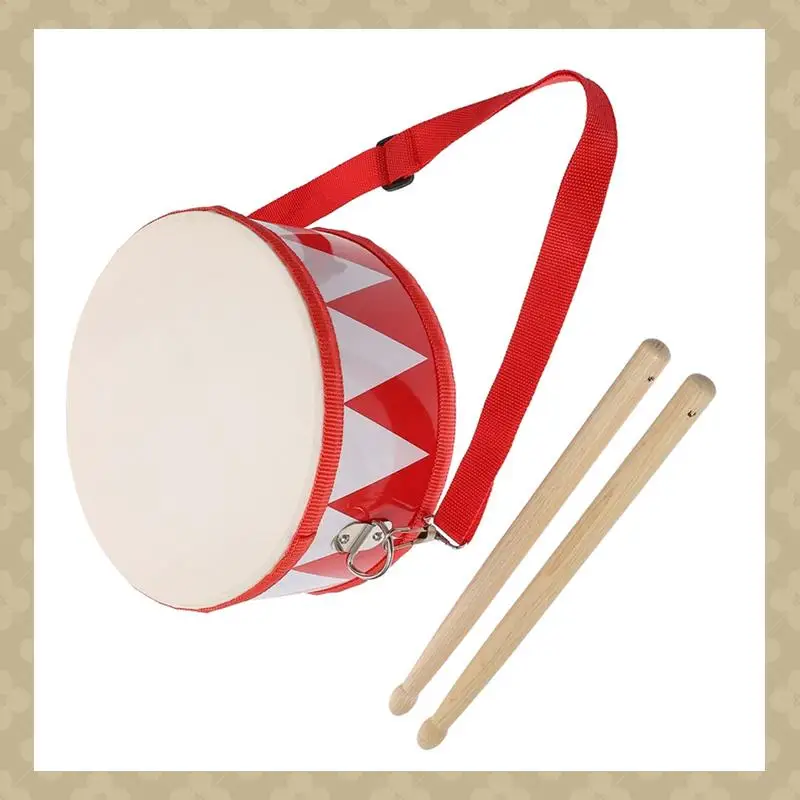 

ABST Wooden Snare Drum Set 8-Inch, Ideal Percussion Instrument For Kids & Music Lovers