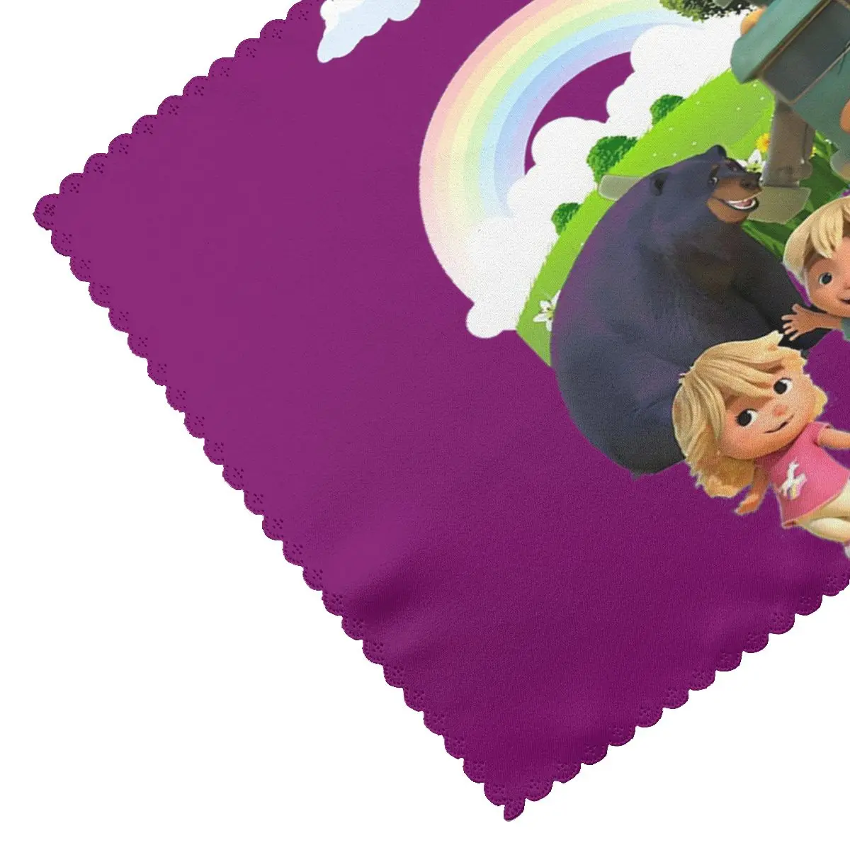 Trash Truck Animation, Trash Truck Netflix Placemat Washable Plate Mat for Dining Table Bowl Coaster Super Absorbent Mats
