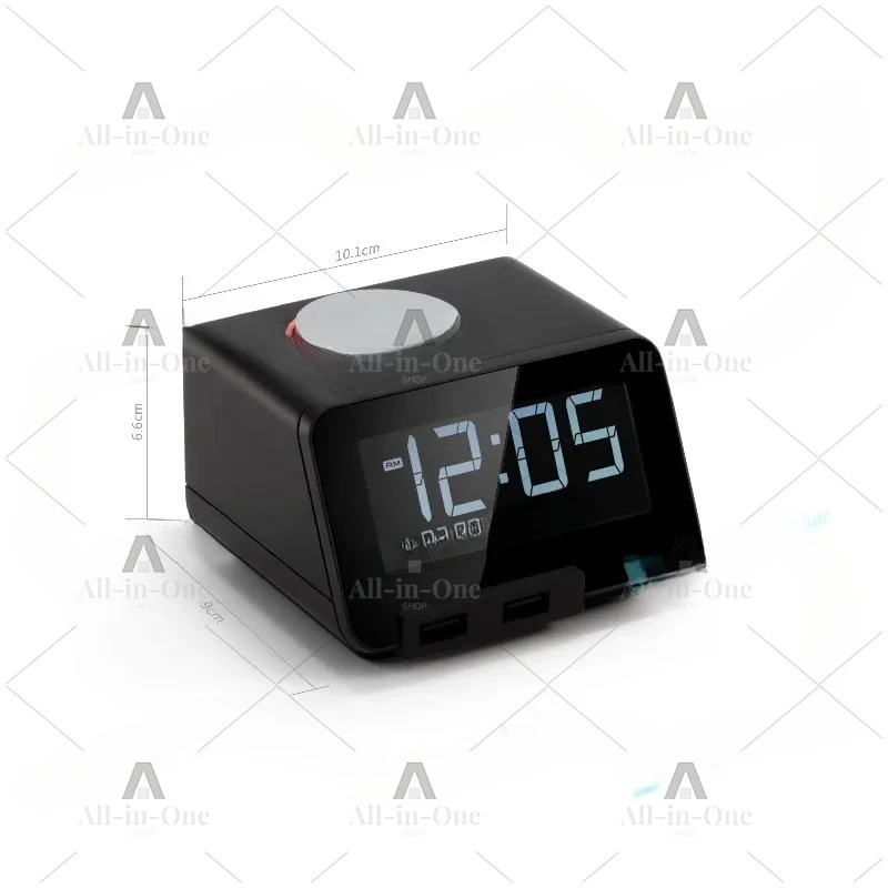 Alarm clock, super loud student deaf vibration, silent vibration, wake-up artifact, small audio alarm