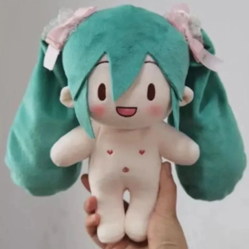 

20CM Miku Toy Anime Cute Soft Stuffed Doll Cartoon Houlder Pain Bag Decor Children Girl Birthday Gifts