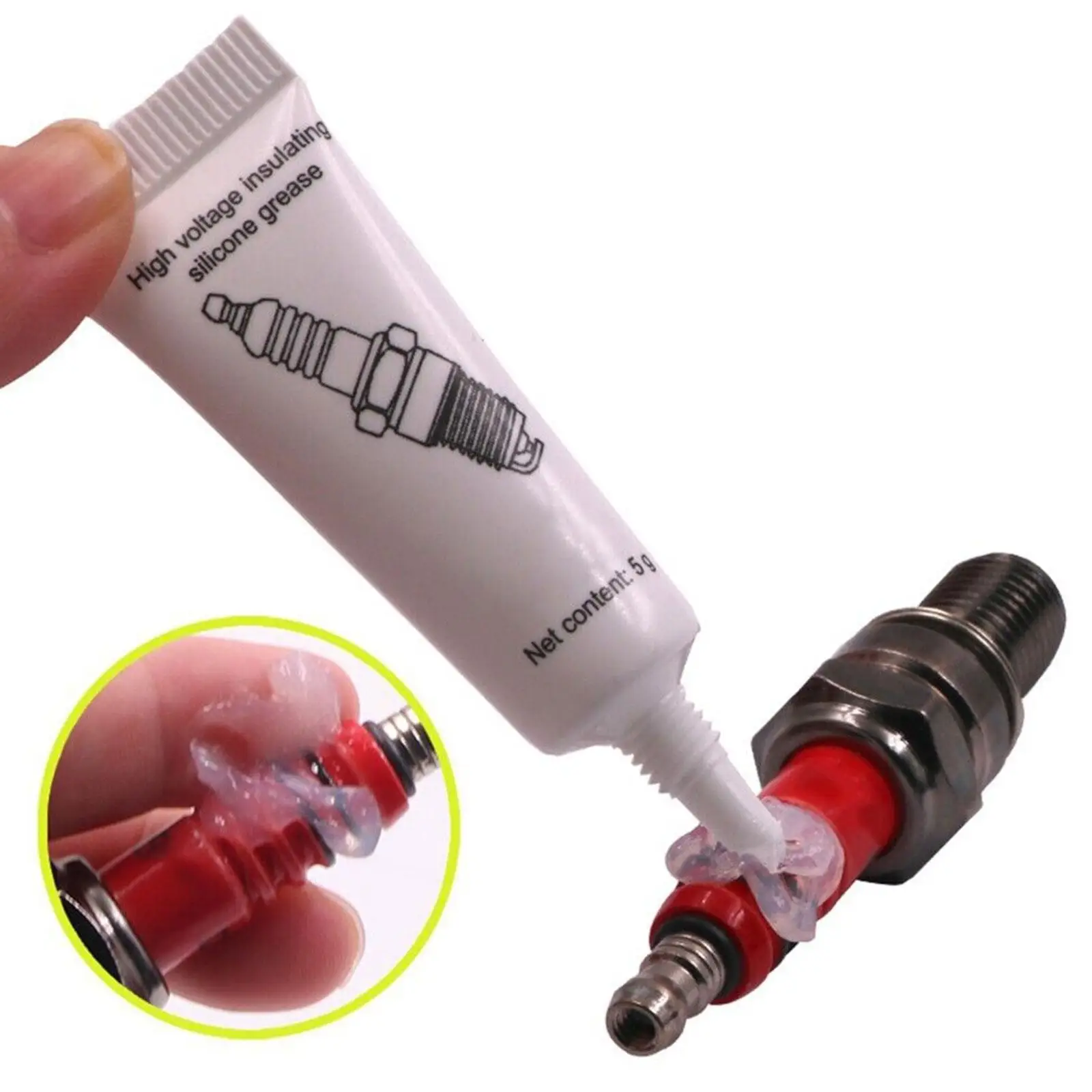 Automobile Spark Plug High Voltage Insulating Grease Corrosion Coil Silicone Ignition High Low And Resistance Temperature G H2S8