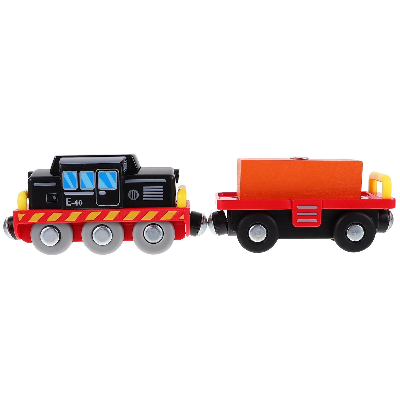 

Plastic Carrier Toy Train Compatible with Thomas Track Bright Colors Kids Small Toys Child Playthings Safe Material