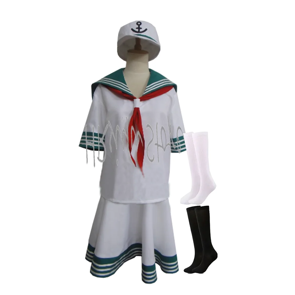 

customized-TouHou Cosplay: Captain Murasa Minamitsu Sailor Suit for Halloween Party
