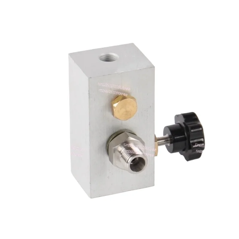 

High pressure air pump, high pressure valve block assembly