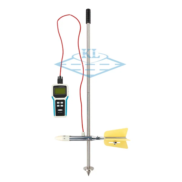 portable water flow meter velocity meter Measuring velocity  flow and level river flow meter