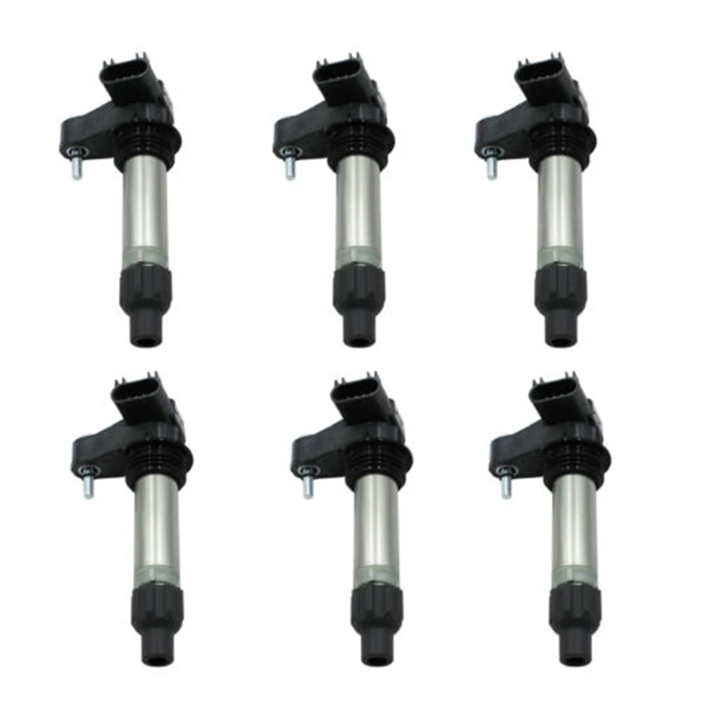 6Pcs Ignition Coil for Chevy Impala Equinox Cadillac ATS CTS GMC Acadia 12632479