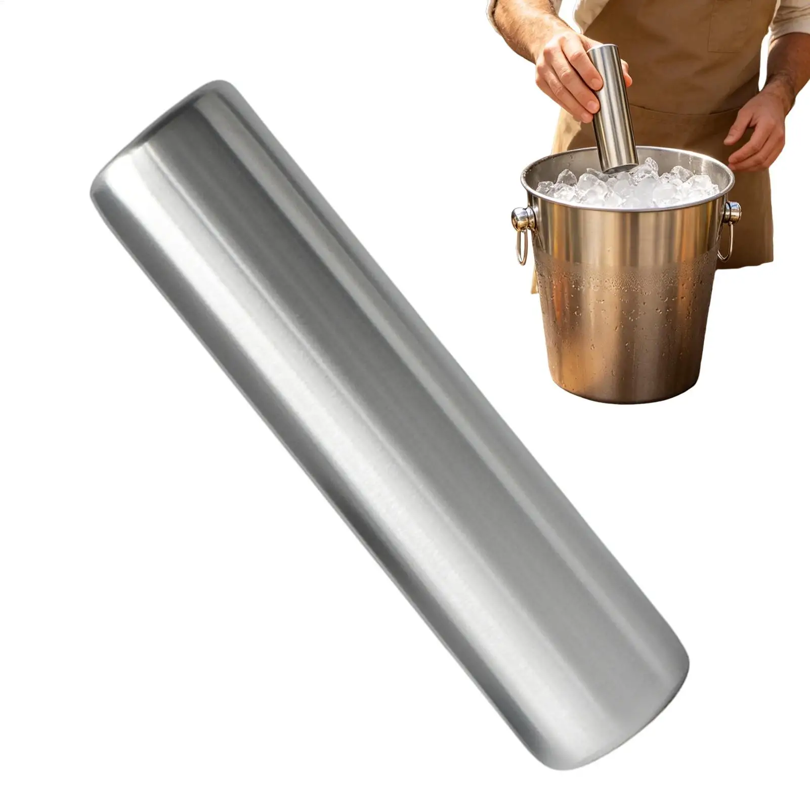 Stainless Steel Ice Cubes Reusable Travel Cooler Portable Cooler reusable ice brick ice tray ice box Rapid Freezing Metal Freeze