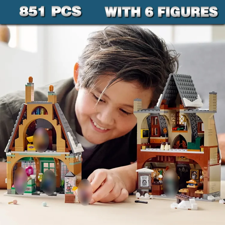 

990pcs Magical World of Wizards The Ministry Hall of Prophecy and Court Room 11572 Building Blocks toys Compatible With Model